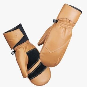 Toolant Winter Leather Ski/Snowboard Mittens